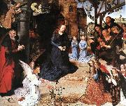 GOES, Hugo van der The Adoration of the Shepherds china oil painting reproduction